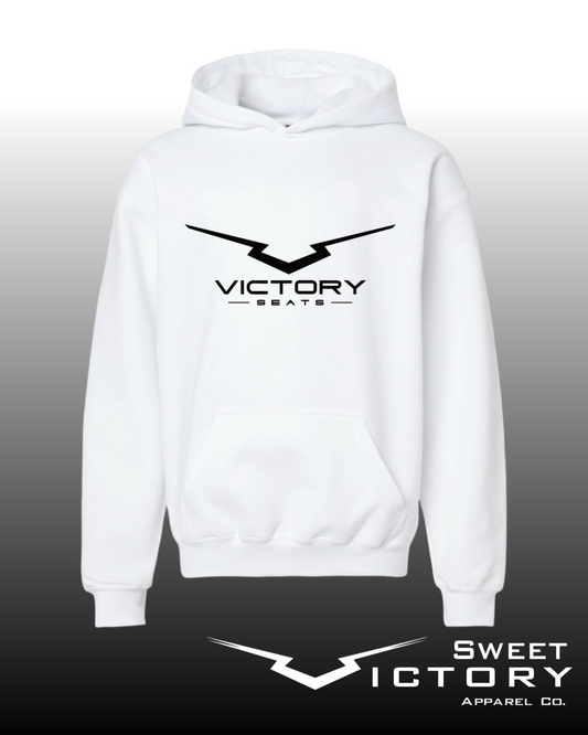 White Victory Seats Hoodie